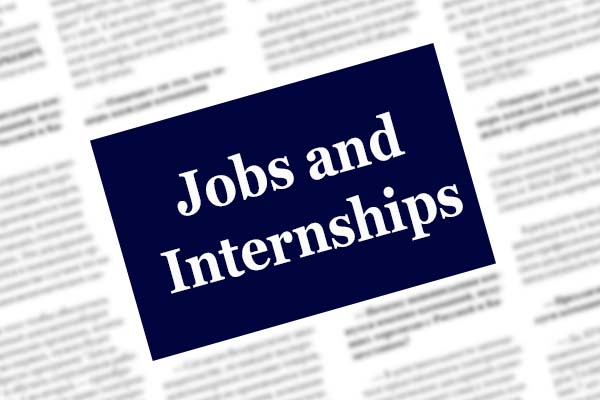 Jobs and internships