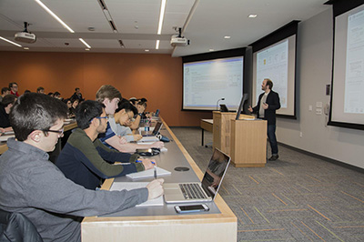 Undergraduate students in classroom