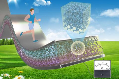 A 10-fold increase in the ability to harvest mechanical and thermal energy over standard piezoelectric composites may be possibl