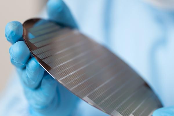 The new lab will enable work developing advanced semiconductor wafers, shown here.