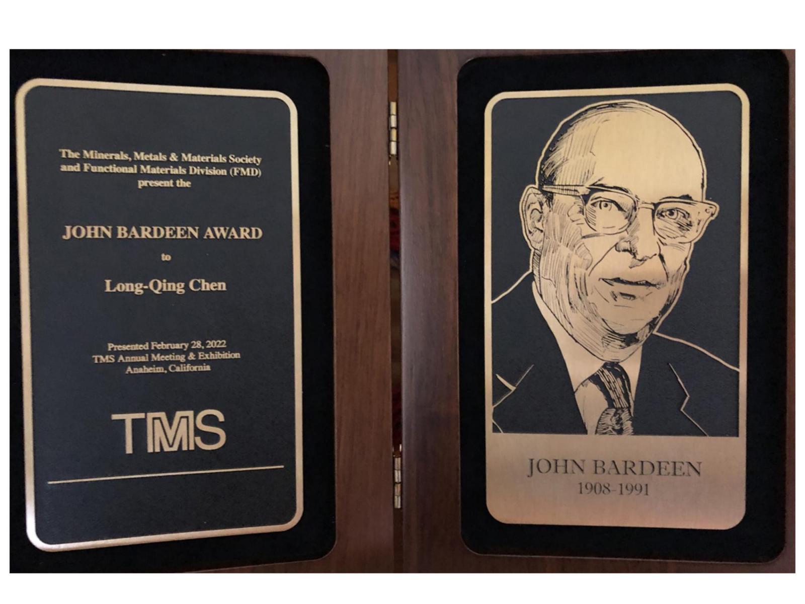 Chen award